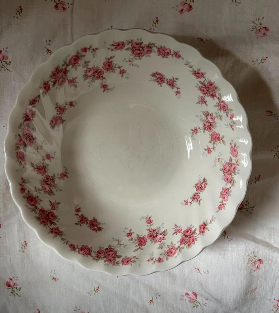 Brides Boquet Franciscan Pottery Vintage Three Bowl Set, Franciscan Pottery Made in England